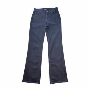 NYDJ Not Your Daughter's Jeans Dark Wash Bootcut Mid Rise Denim Everyday Jeans